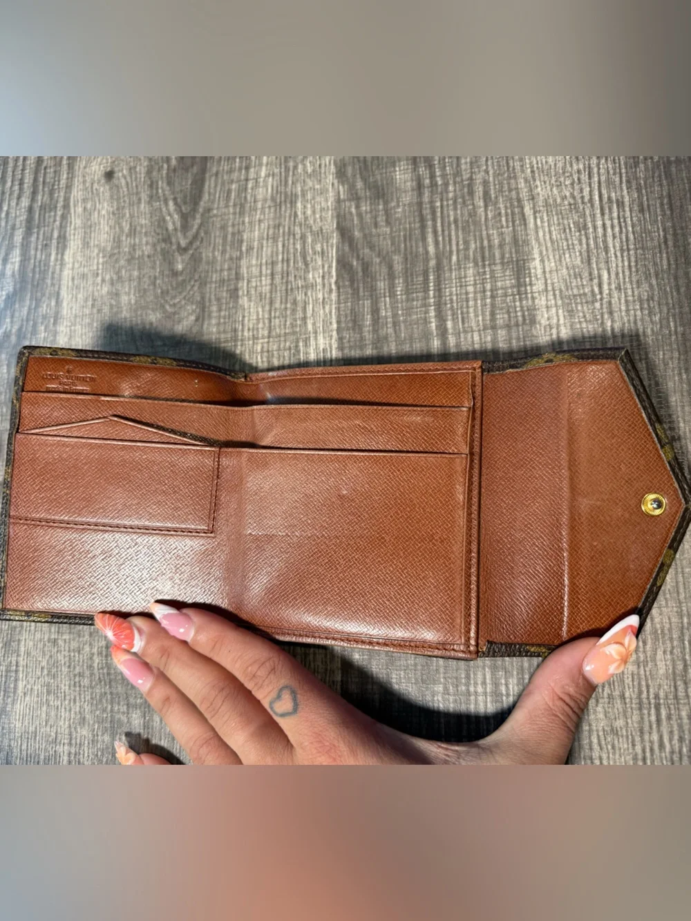 Louis Vuitton Monogram Compact Wallet 1987